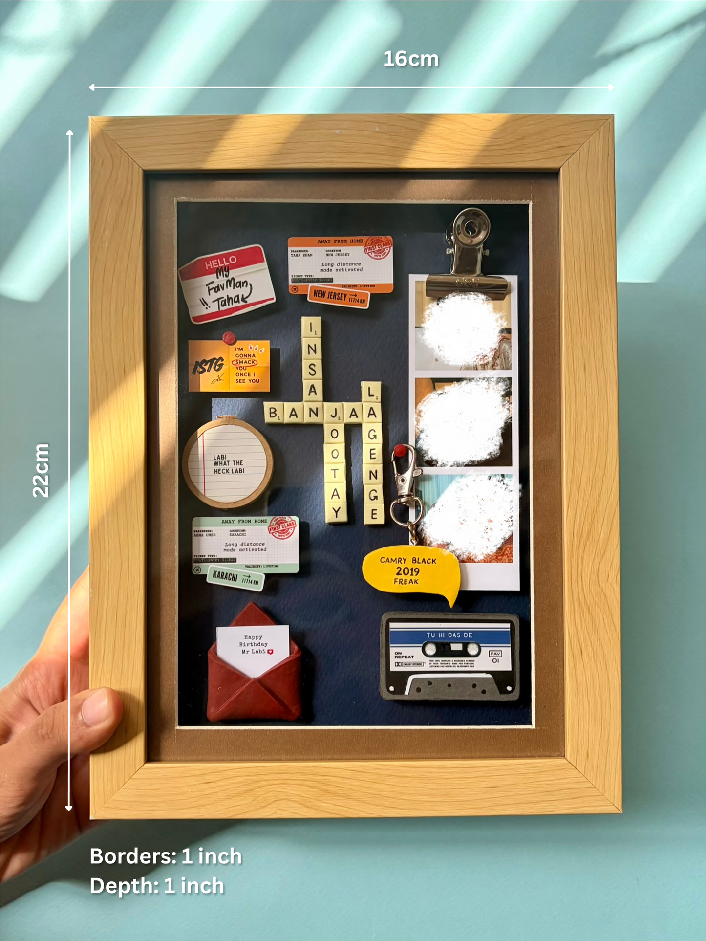 Mosaic of moments — Memory frame