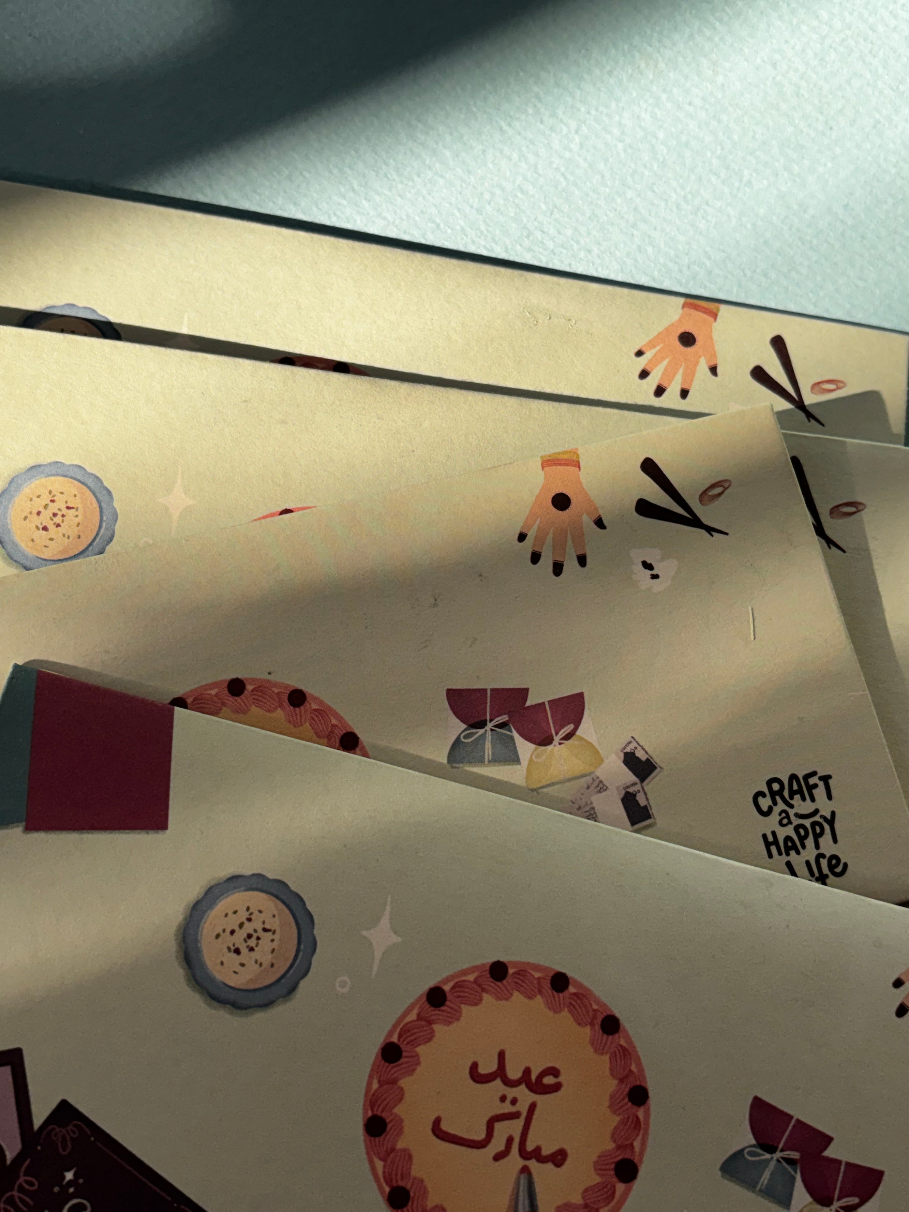 B-grade Chaand Raat envelope