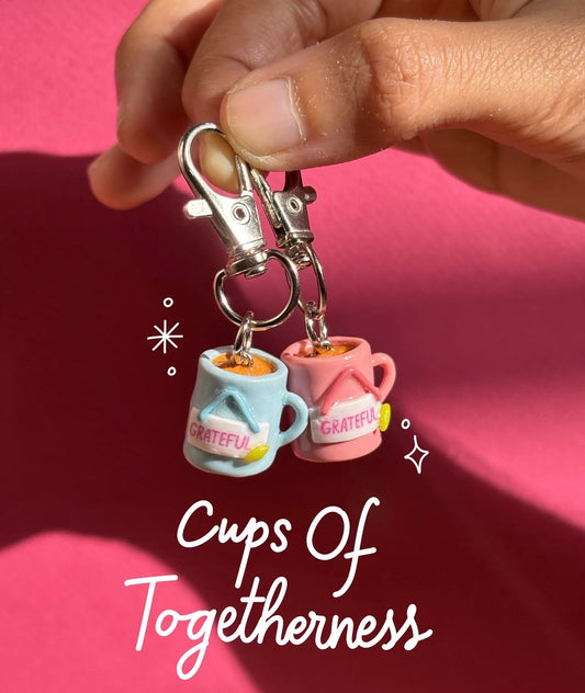 Cups of Togetherness - Keychain