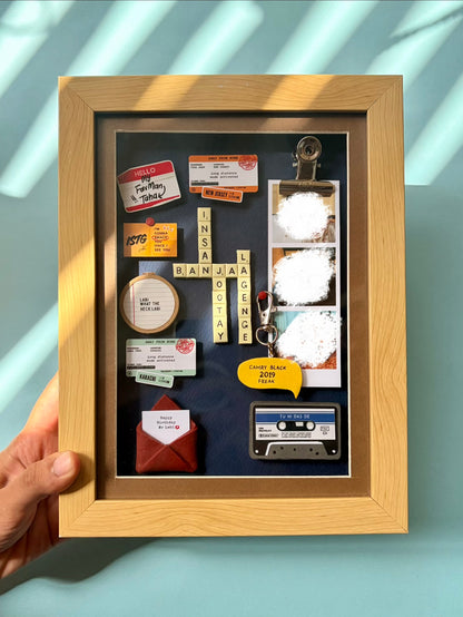 Mosaic of moments — Memory frame