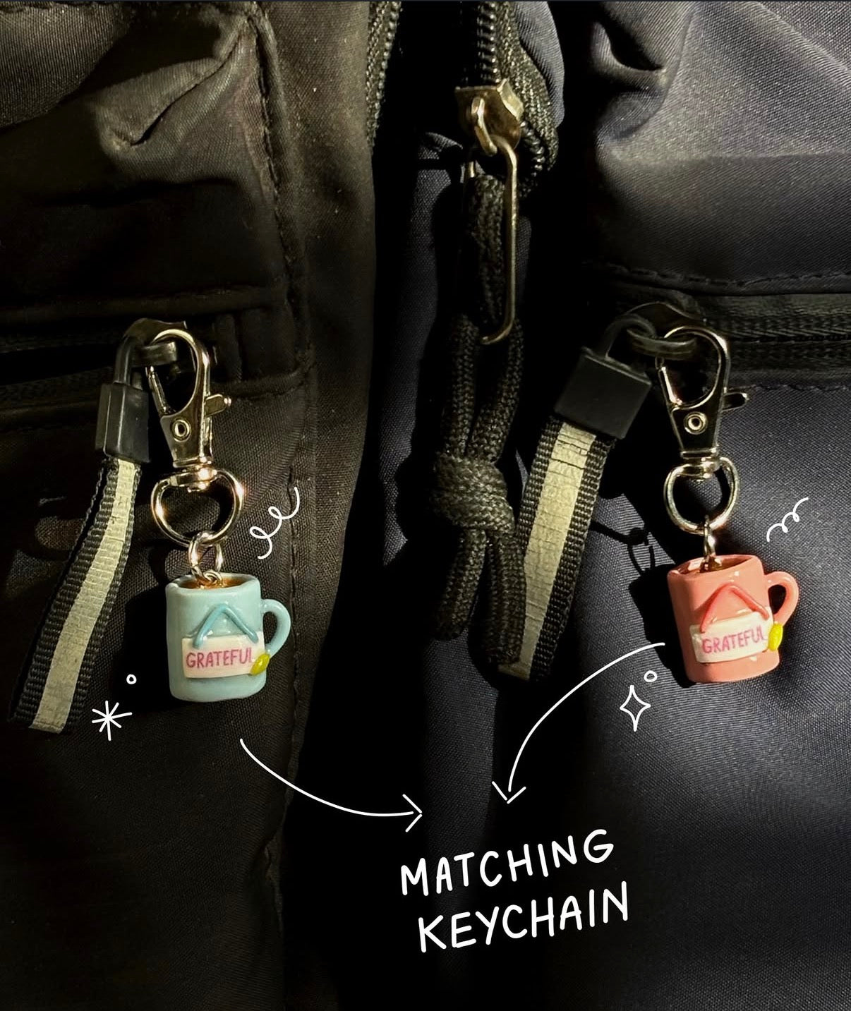 Cups of Togetherness - Keychain
