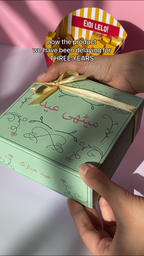 4- Piece Assorted Mithayi box - Eid envelope