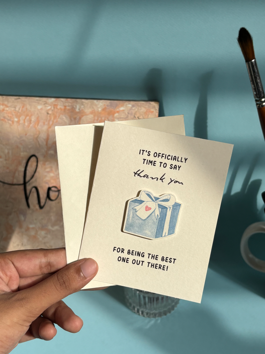 Thank You – Greeting Card