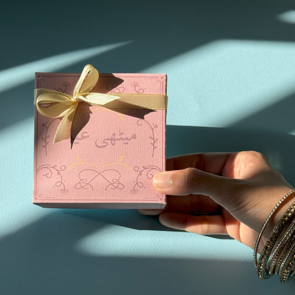 4- Piece Assorted Mithayi box - Eid envelope