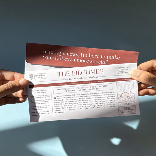 The Eid times - Eid envelope