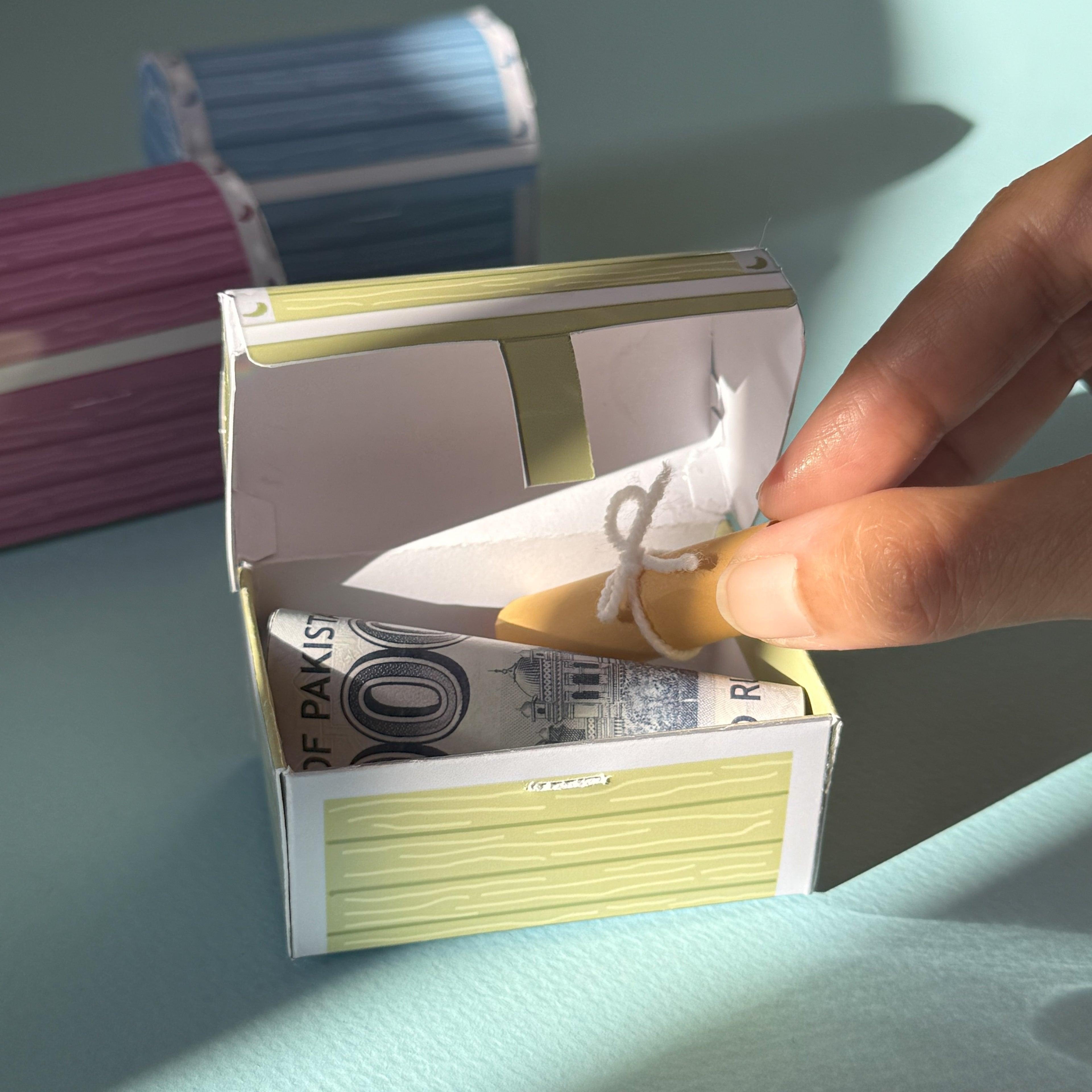 Eid Treasure Boxes - Eid envelope