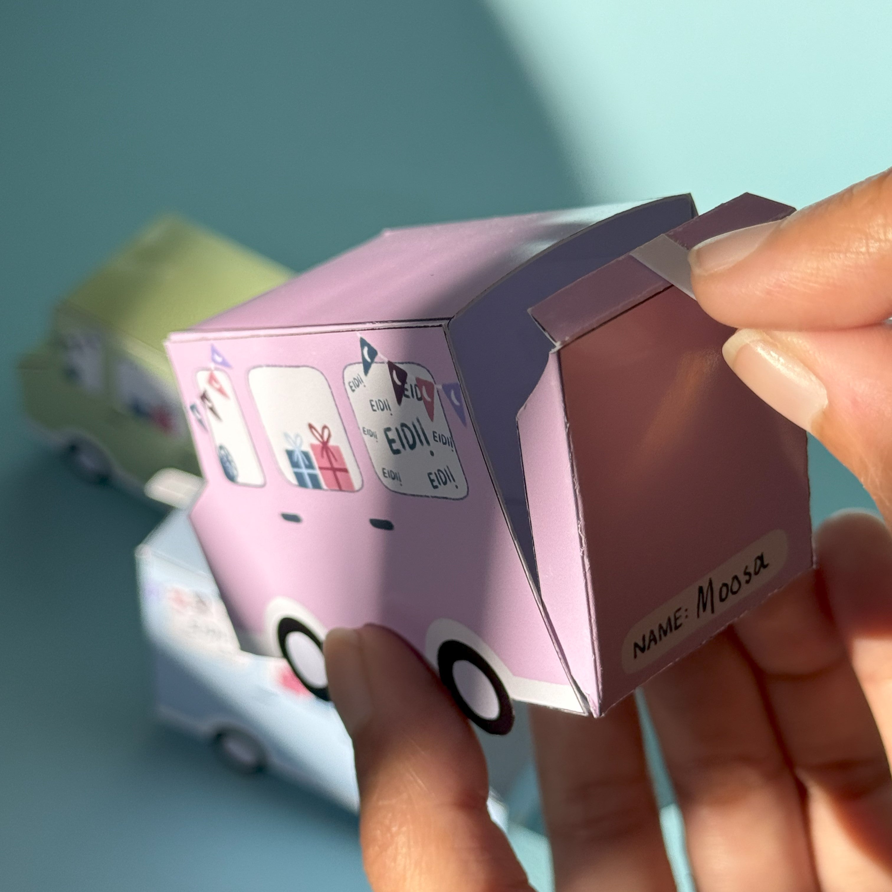 Eid Rides - Eid envelope