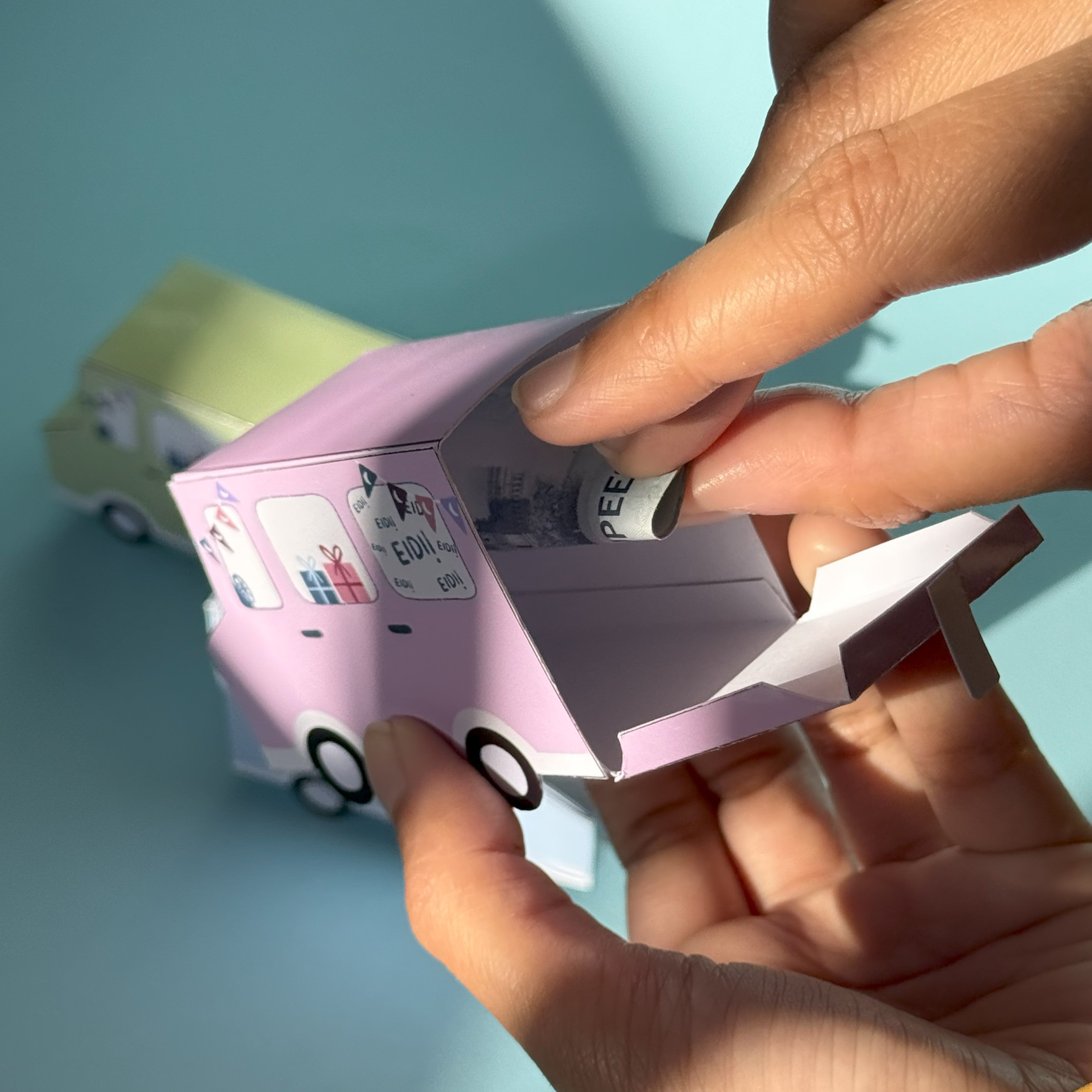 Eid Rides - Eid envelope