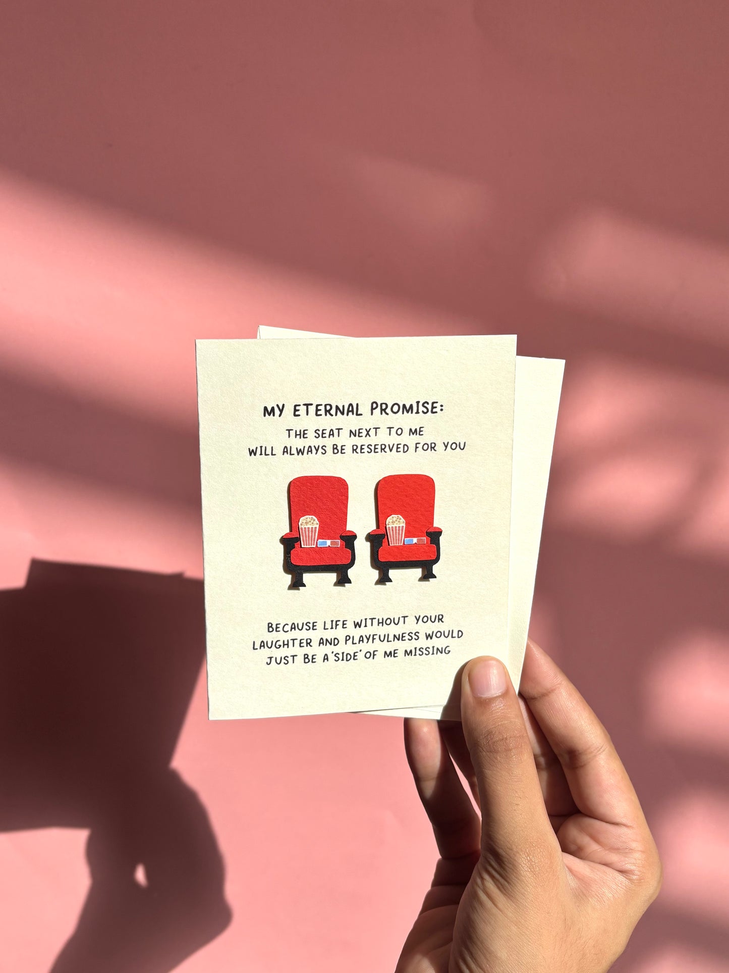 Us Together Forever - Paper Art Greeting Card