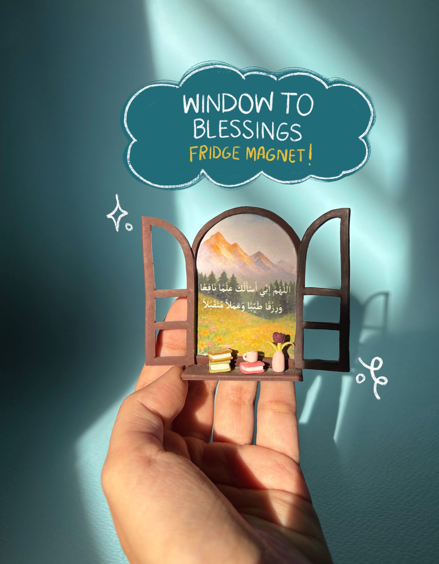 Window to Blessings Fridge Magnet – Version 2