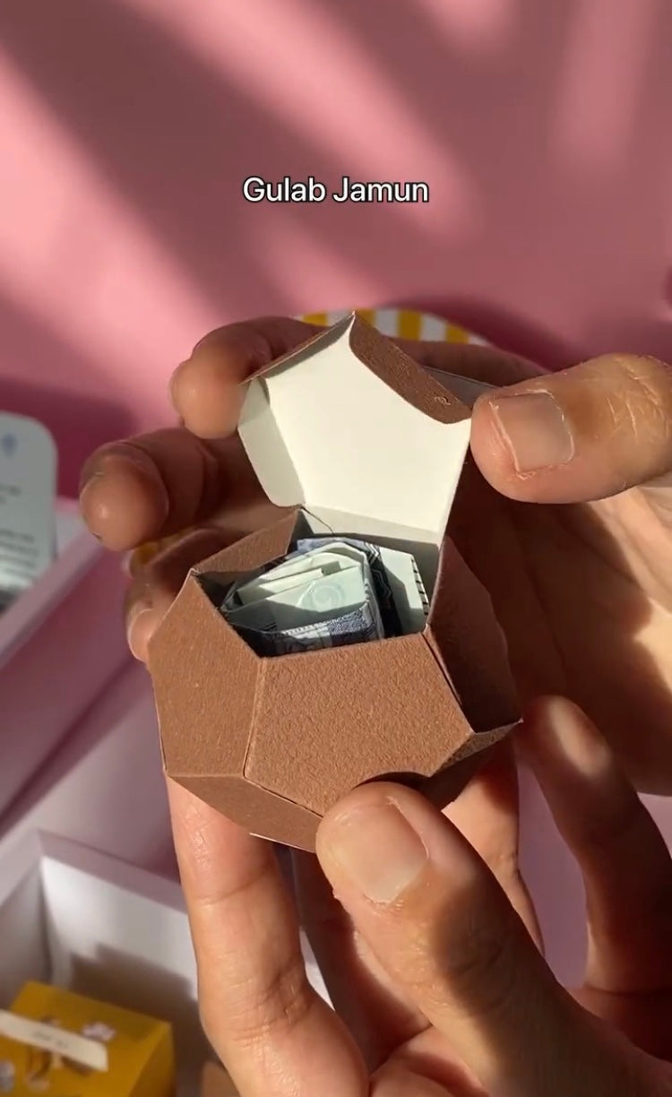 4- Piece Assorted Mithayi box - Eid envelope